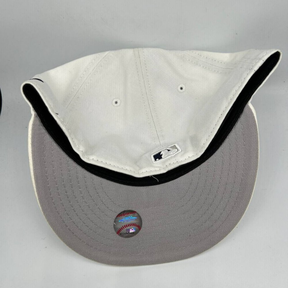 Detroit Tigers MLB 7 1/2 59Fifty New Era Hat Fitted Cap White Men - Picture 3 of 7